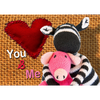 Love - You & Me  - 3D Action Lenticular Postcard Greeting Card