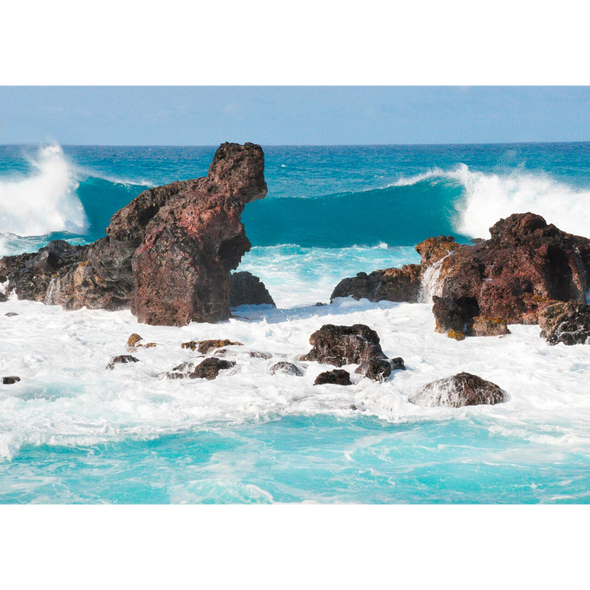 Pacific Ocean Waves - 3D Lenticular Postcard Greeting Card