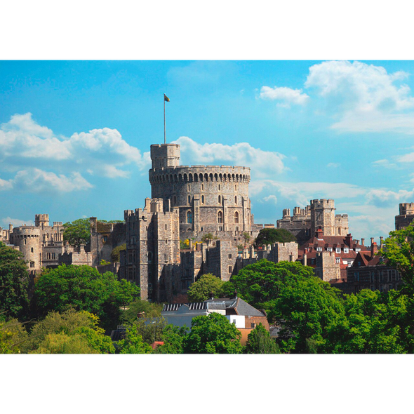 Windsor Castle, England - 3D Lenticular Postcard Greeting Card
