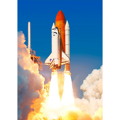 Space Shuttle Endeavour - 3D Lenticular Postcard Greeting Card