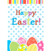 Happy Easter Wish - Changing Color Eggs - 3D Action Lenticular Postcard Greeting Card