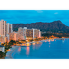 Waikiki, Hawaii by Day & Night - 3D Action  Lenticular Postcard Greeting Card