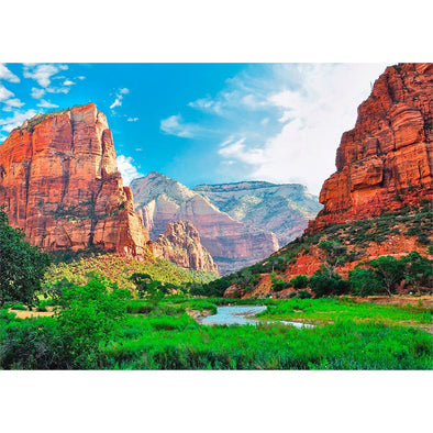 Zion Canyon National Park - 3D Lenticular Postcard Greeting Card - NEW