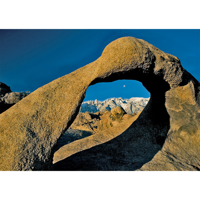 Mobius Arch and Sierra Nevada - 3D Lenticular Postcard Greeting Card