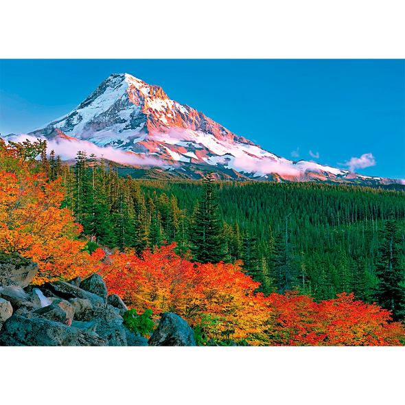 Mount Hood, Oregon - 3D Action Lenticular Postcard Greeting Card