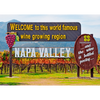 Napa Valley, California - 3D Action Lenticular Postcard Greeting Card