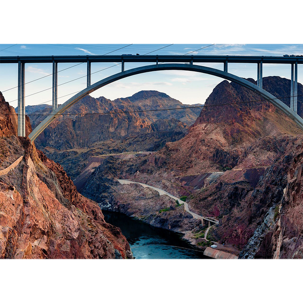 Hoover Dam - 3D Action Lenticular Postcard Greeting Card
