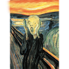 Edvard Munch - The Scream - 3D Lenticular Postcard Greeting Card