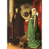 Jan Van Eyck - The Arnolfini Portrait - 3D Lenticular Postcard Greeting Card