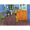 Vincent Van Gogh - Bedroom in Arles - 3D Lenticular Postcard Greeting Card