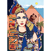 Juan Carlos Espejo -  Cleopatra - 3D Lenticular Postcard Greeting Card
