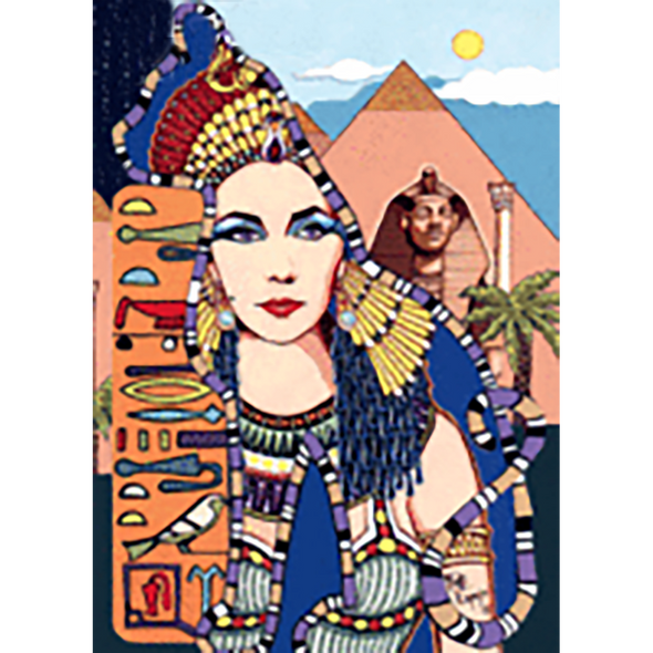 Juan Carlos Espejo -  Cleopatra - 3D Lenticular Postcard Greeting Card