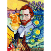 Juan Carlos Espejo - Van Gogh - 3D Lenticular Postcard Greeting Card