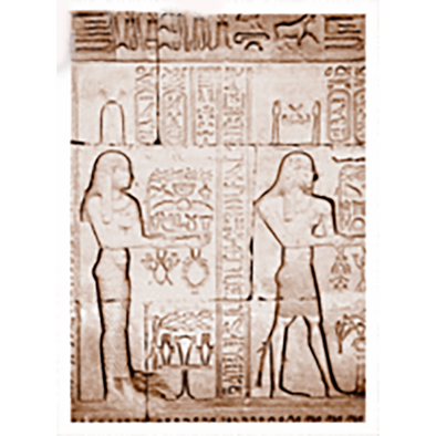Egyptian Art - 3D Action Lenticular Postcard Greeting Card