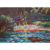 Claude Monet - Japanese Footbridge & Le bassin aux nymphéas - 3D Action Lenticular Postcard Greeting Card