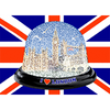 I Love London - SNOW GLOBE - 3D Action Lenticular Postcard Greeting Card