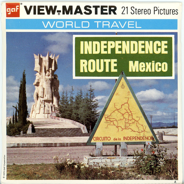View-Master - Mexico - Independence - Route