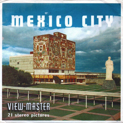 ViewMaster - Mexico City - B002 - Vintage - 3 Reel Packet - 1960s views