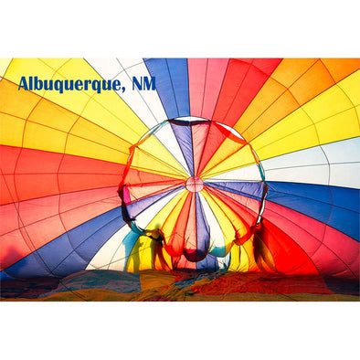 HOT-AIR BALLOONS - 2 Image 3D Flip Magnet for Refrigerators, Whiteboards, and Lockers - NEW