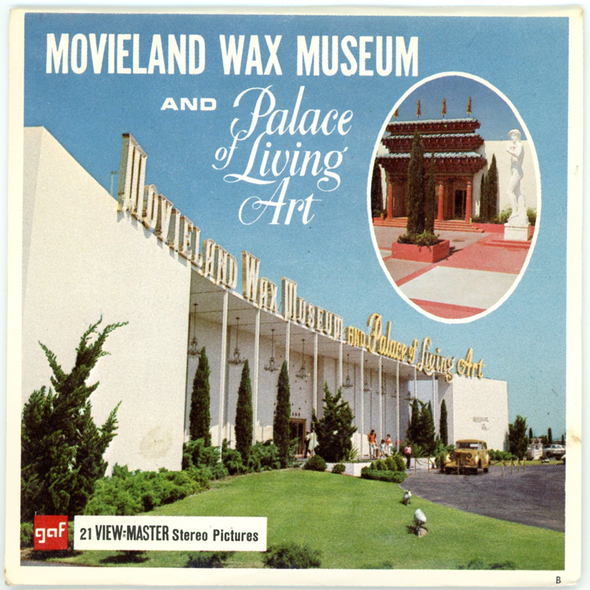 View-Master - Scenic West - Movieland Wax Museum
