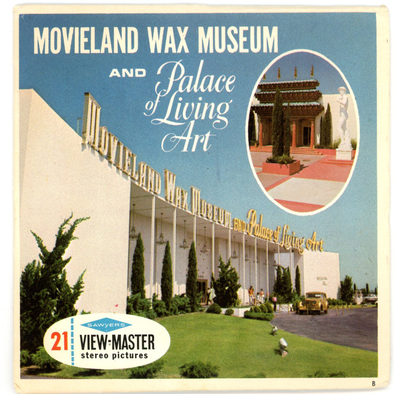 View-Master - Scenic West - Movieland Wax Museum