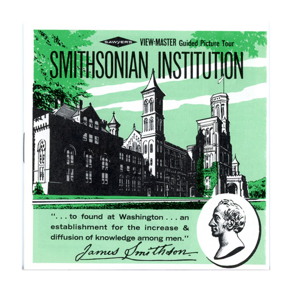 ViewMaster - Smithsonian Institution - A792 - Vintage - 3 Reel Packet - 1960s views