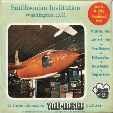 View-Master - Scenic - East - Smithsonian Institution Washington, D.C.