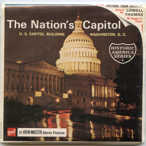 ViewMaster Nation's Capitol - A794 - Vintage 3 Reel Set - 1960s views