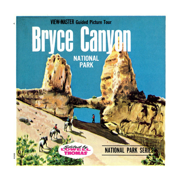 ViewMaster - Bryce Canyon National Park - A346 - Vintage - 3 Reel Packet - 1960s Views