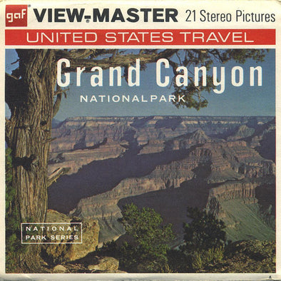 View-Master - Scenic West - Gran Canyon  North Rim 