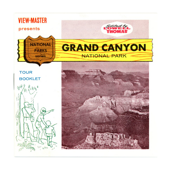 ViewMaster - Grand Canyon - A361 -  Vintage - 3 Reel Packet - 1960s views