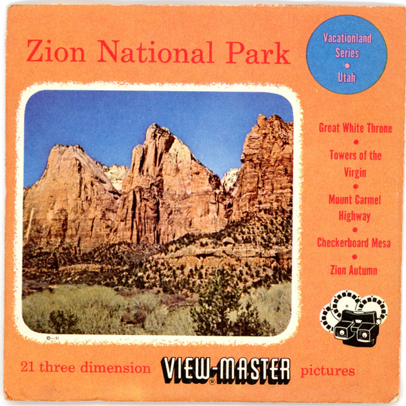 View-Master - National - Parks - Zion National Park