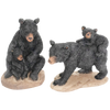 Black Bear Family - Set of 2 - 3" Figurines - NEW