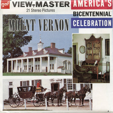 View-Master - Scenic South - Mount Vernon - Virginia