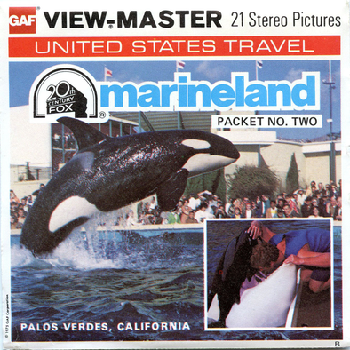 Marineland  - Palos Verdes, California - Packet no. Two - A199 - Vintage Classic View- MASTER - 3 Reel Packet - 1970s Views