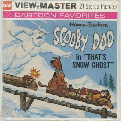 Scooby Doo - View-Master 3 Reel Packet - 1970's  Vintage - ( B553-G5AMINT)