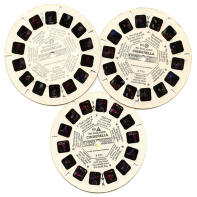 ViewMaster - Alice in Wonderland - B360 - Vintage - 3 Reel Packet