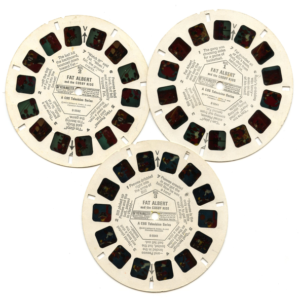 Fat Albert and the Cosby Kids - View-Master 3 Reels Only - vintage - (PNJ-B554-G)