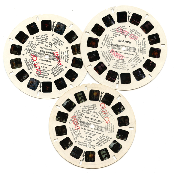 Smith Family - View-Master 3 Reels Only - vintage - (PNJ-B490-G)