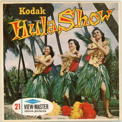 View-Master - Scenic Alaska-Hawaii - Kodak - Hula Show