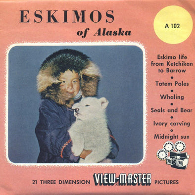View-Master - Scenic Alaska-Hawaii - Eskimos of Alaska