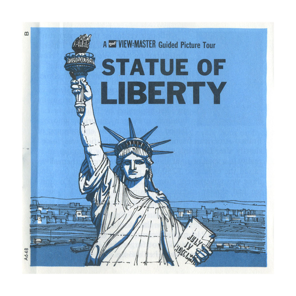 ViewMaster - Statue of Liberty - A648 -  Vintage - 3 Reel Packet - 1970s views