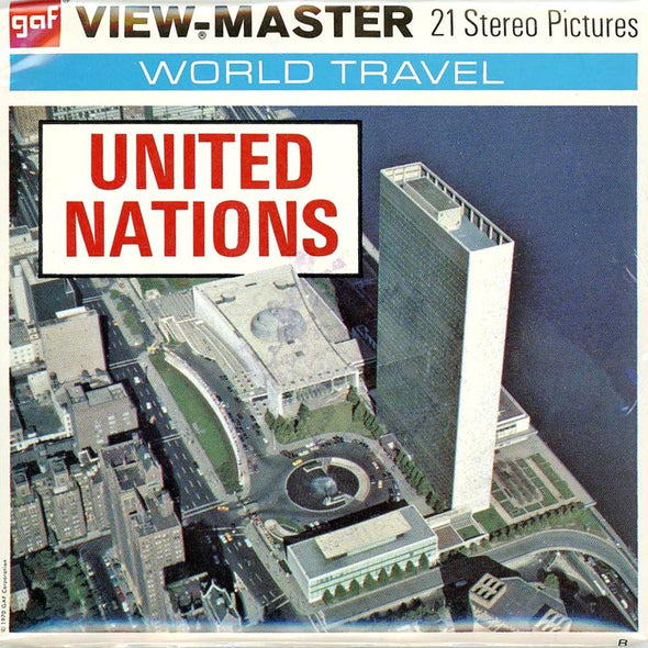 View-Master - Scenic - East - United Nations