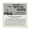 ViewMaster - Grotto of the Redemption - A541 - Vintage - 3 Reel Packet - 1960s Views