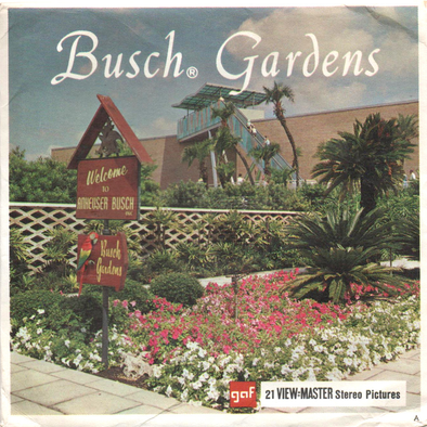 View-Master - Flowers-Gardens-Caves - Busch - Gardens 