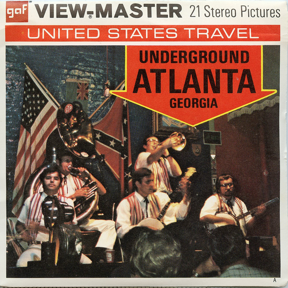 View-Master - Scenic South - Underground Atlanta Georgia
