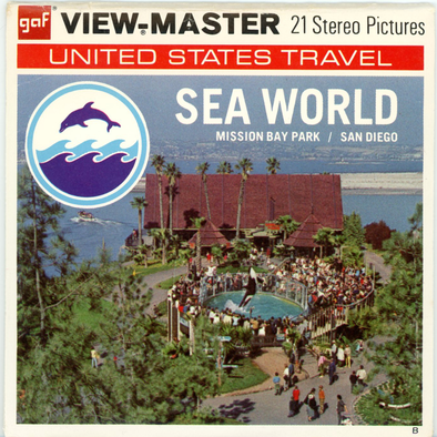 Sea World-Mission Bay Park-San Diego- A192 - Vintage Classic View-Master® - 3 Reel Packet - 1970s Views