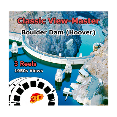 3 Vintage View-Master Reels Hoover Dam - Ruby Lane