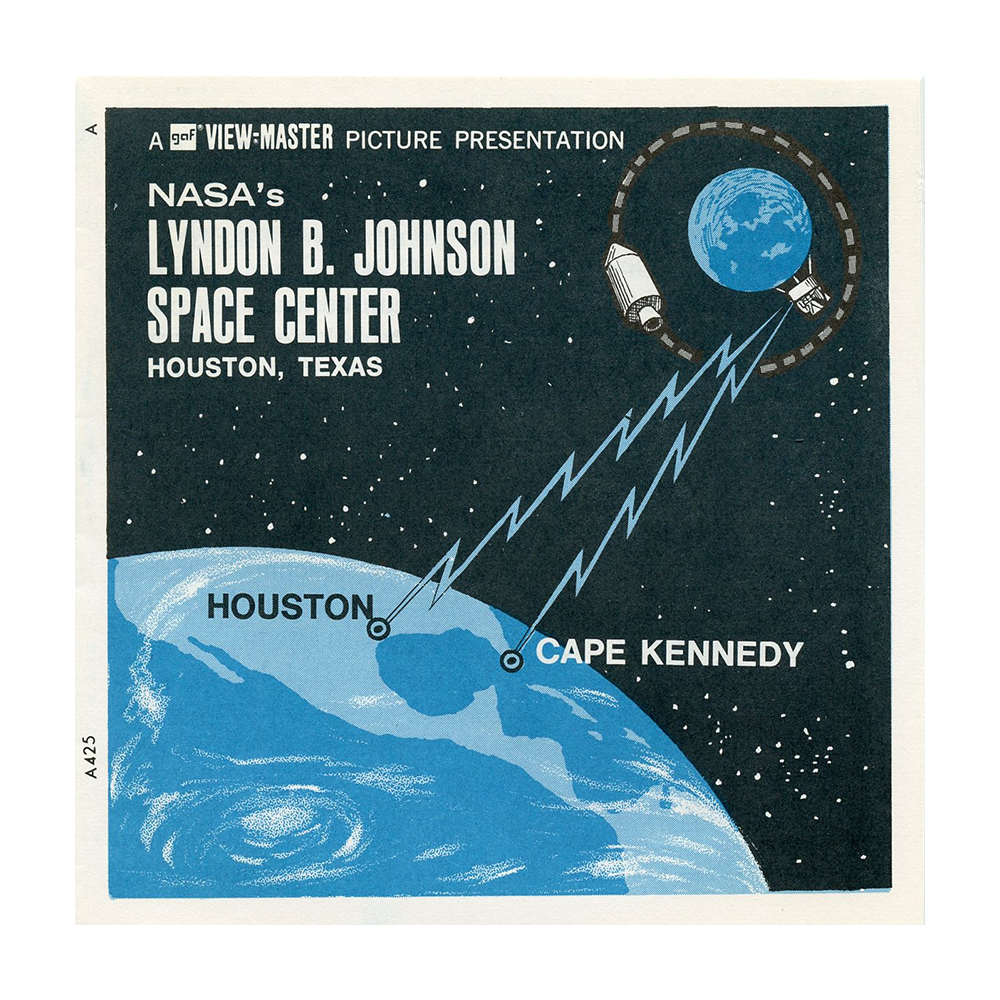 ViewMaster - NASA's Lyndon B Johnson Space Center- A425 - Vintage - 3 ...
