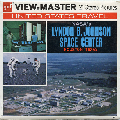 View-Master - Scenic South -Nasa Lyndon B - Space Center